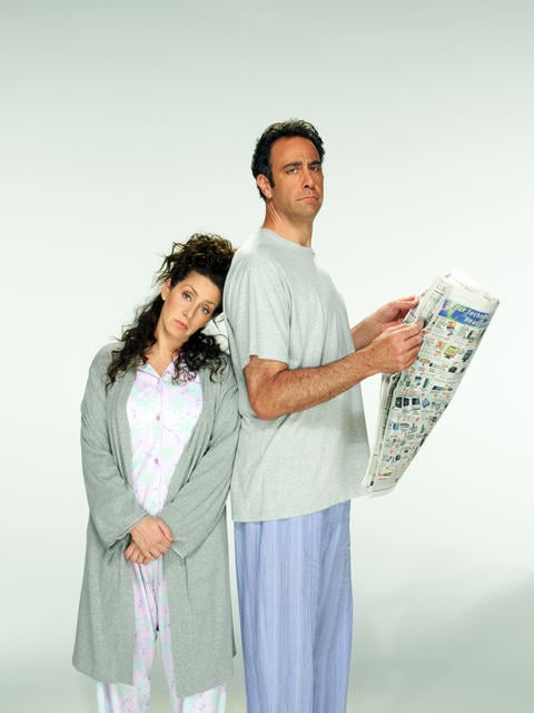 Foto Joely Fisher, Brad Garrett