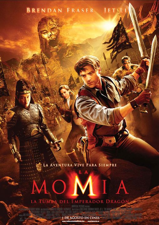 La Momia 3: La tumba del emperador dragón : Cartel