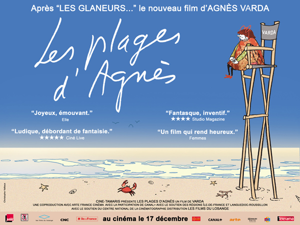 Les Plages d'Agnès : Cartel