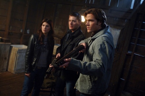 Sobrenatural : Foto Jensen Ackles, Genevieve Padalecki, Jared Padalecki