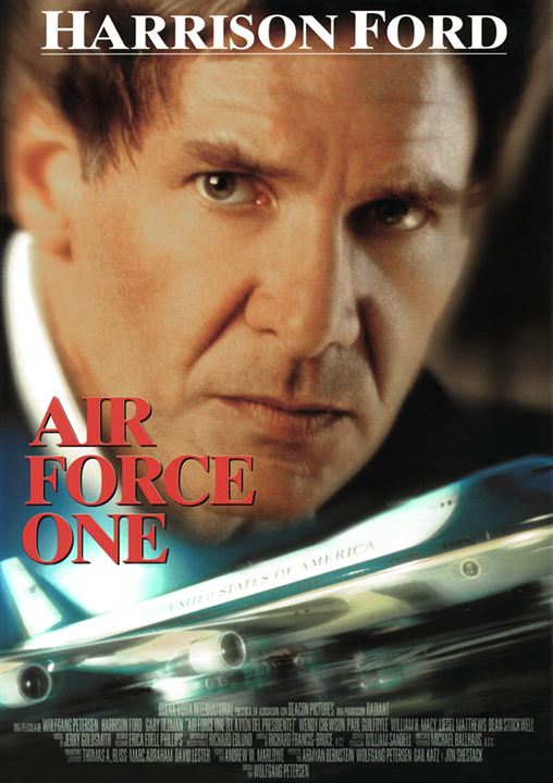 Air force one (el avión del presidente) : Cartel