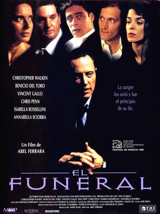 El Funeral : Cartel