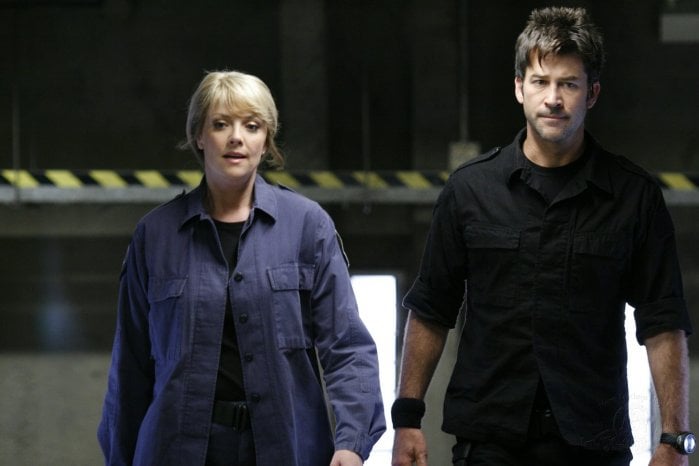 Foto Amanda Tapping, Joe Flanigan