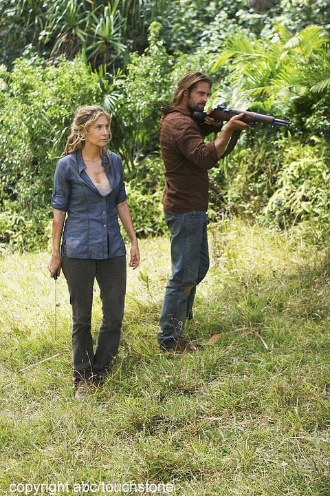 Foto Elizabeth Mitchell, Josh Holloway