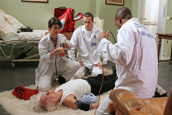 Foto Lionel Sautet, Fanny Gilles, Daniel Njo Lobé, Jean Auzilleau