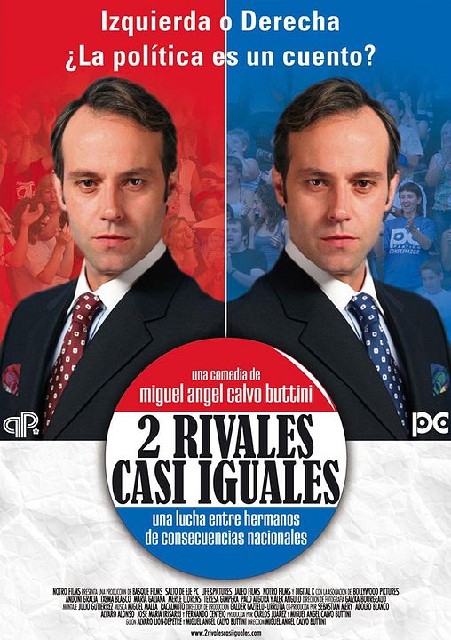 2 rivales casi iguales : Cartel