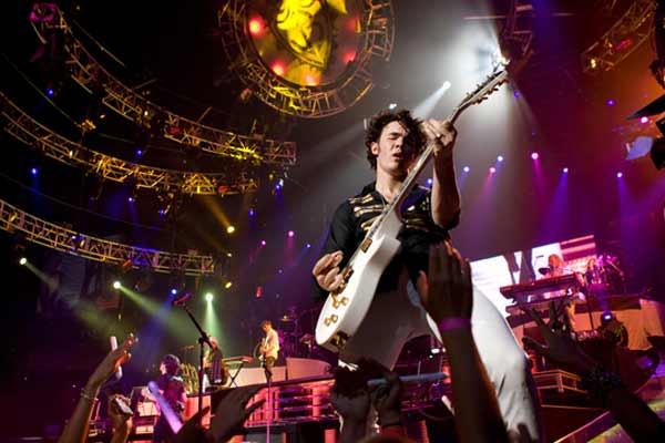 Jonas Brothers en concierto 3D : Foto Bruce Hendricks, Nick Jonas