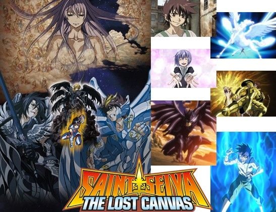 Saint Seiya: The Lost Canvas : Cartel