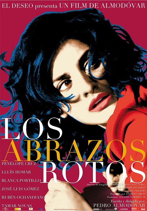 Los abrazos rotos : Cartel