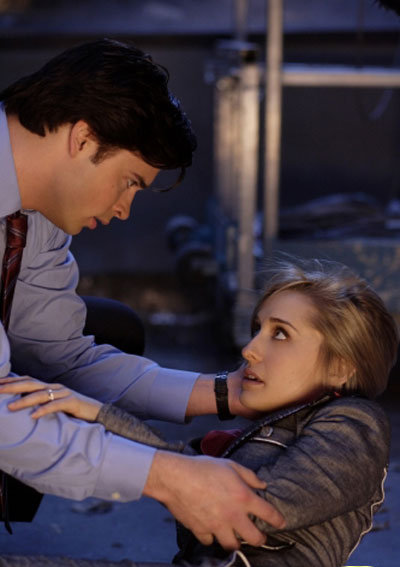 Foto Allison Mack, Tom Welling