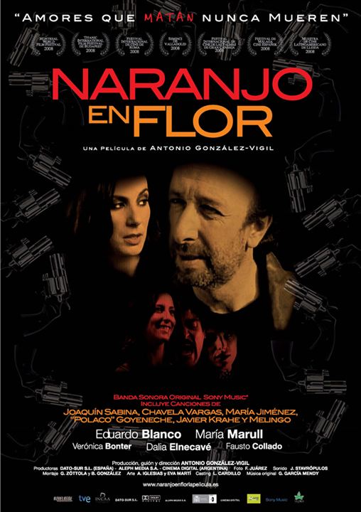 Naranjo en flor : Cartel