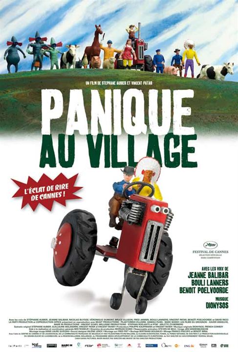 Pánico en la granja : Cartel Stéphane Aubier, Vincent Patar