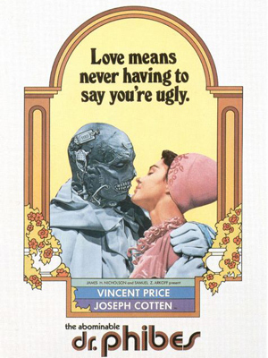 El abominable Dr. Phibes : Cartel