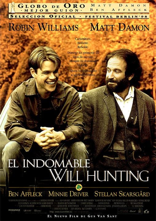 El indomable Will Hunting : Cartel