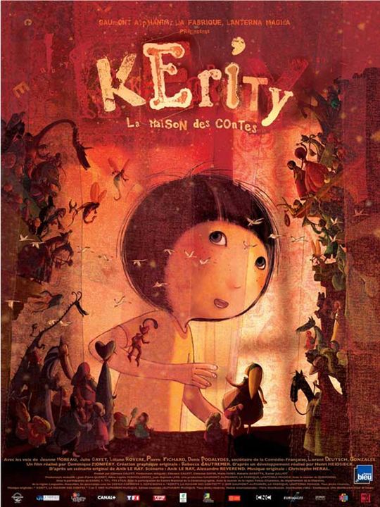 Kerity, la casa de los cuentos : Cartel Dominique Monféry
