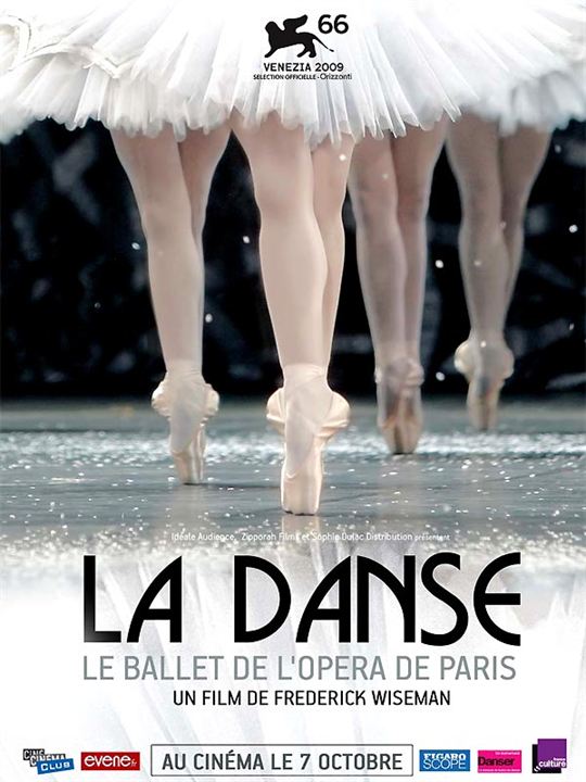 La Danza: El ballet de la Ópera de París : Cartel Frederick Wiseman