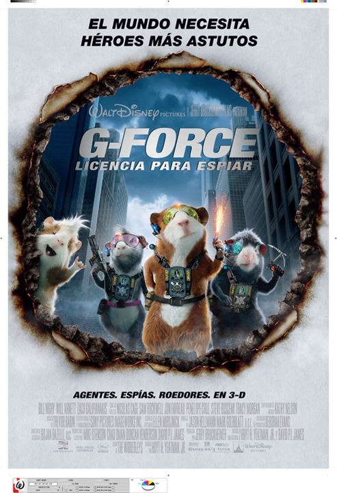 G-Force: Licencia para espiar : Cartel