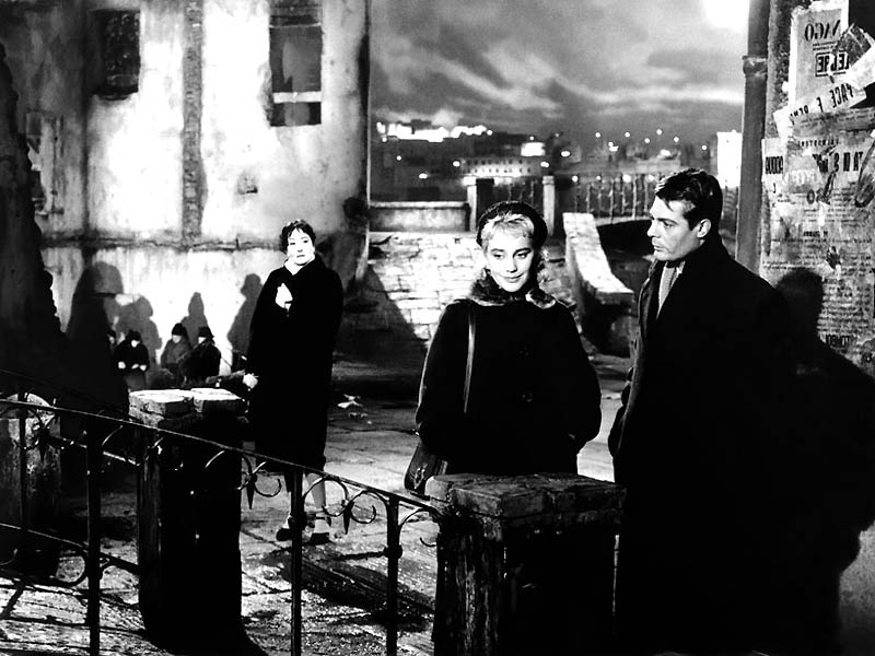 Noches blancas : Foto Luchino Visconti, Marcello Mastroianni, Maria Schell