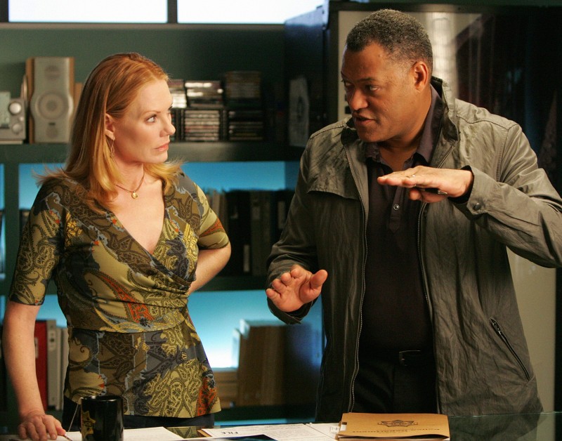 Foto Laurence Fishburne, Marg Helgenberger