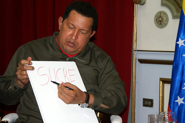 South of the Border : Foto Hugo Chavez, Oliver Stone