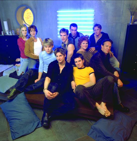 Foto Gale Harold, Scott Lowell, Michelle Clunie, Thea Gill, Peter Paige, Randy Harrison, Sharon Gless, Hal Sparks, Chris Potter