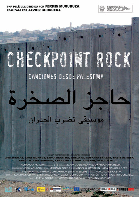 Checkpoint rock, canciones desde Palestina : Cartel
