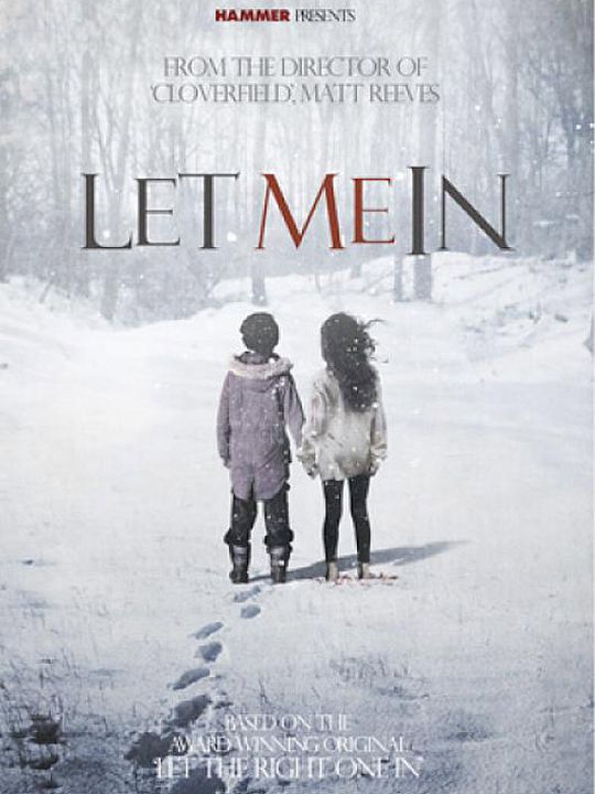 Déjame entrar (Let Me In) : Cartel