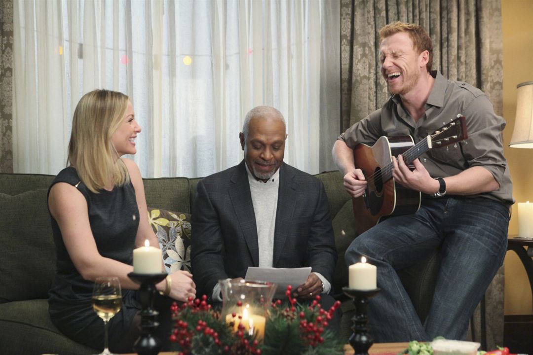 Foto Kevin McKidd, Jessica Capshaw, James Pickens Jr.