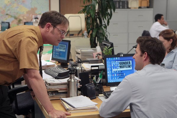 The Office (US) : Foto John Krasinski, Rainn Wilson