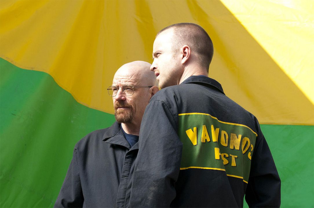 Breaking Bad : Foto Aaron Paul, Bryan Cranston