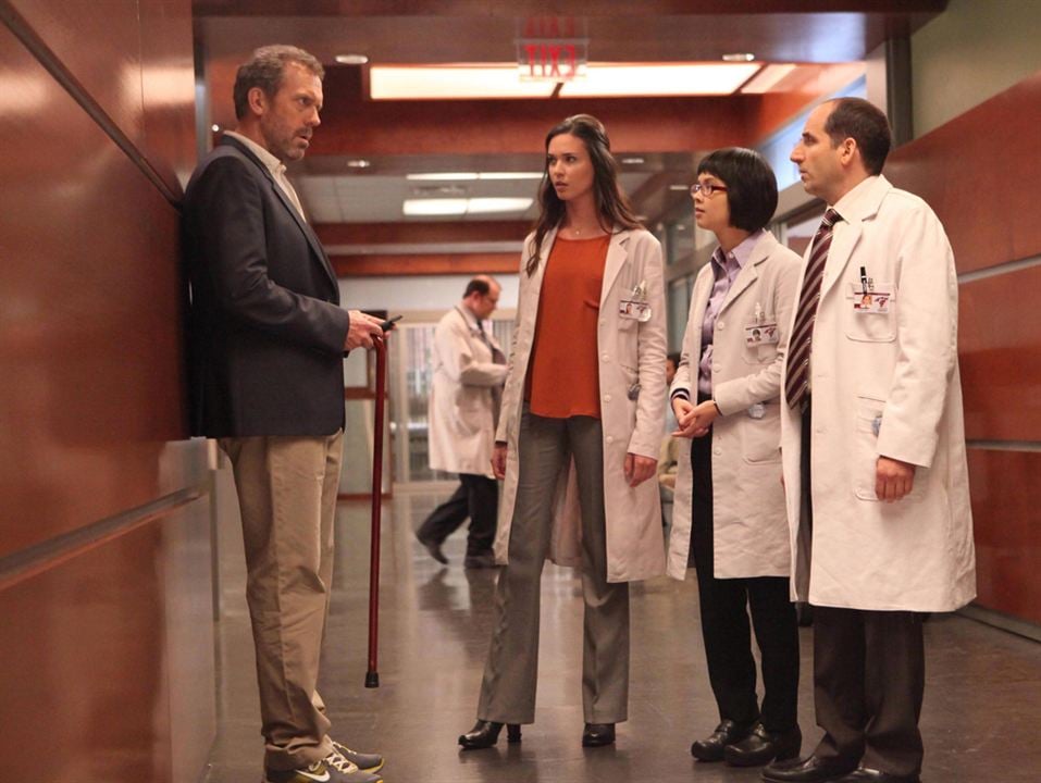 House : Foto Peter Jacobson, Hugh Laurie, Charlyne Yi, Odette Annable