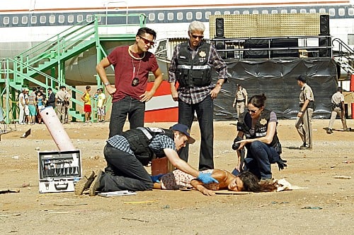 CSI: Las Vegas : Foto David Berman, Ted Danson, Jorja Fox, Enrique Murciano