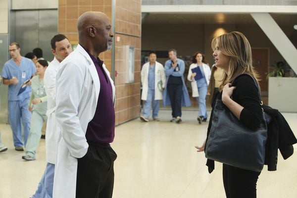 Foto Jessica Capshaw, James Pickens Jr.