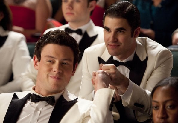 Glee : Foto Chris Colfer, Darren Criss, Cory Monteith