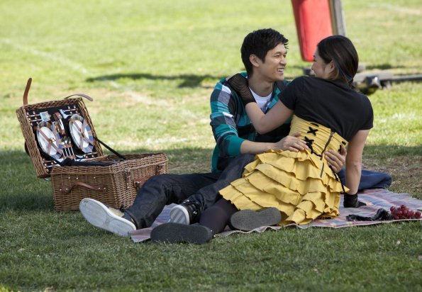 Glee : Foto Jenna Ushkowitz, Harry Shum Jr.