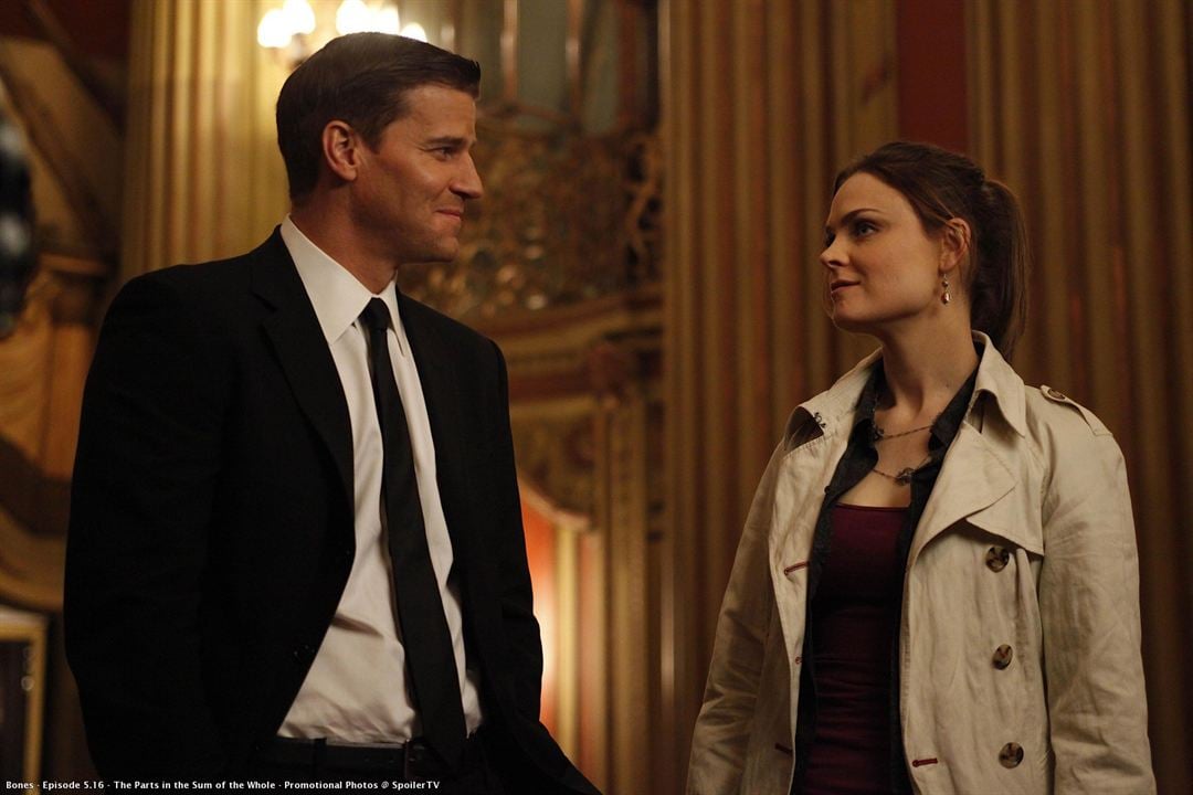 Foto David Boreanaz, Emily Deschanel