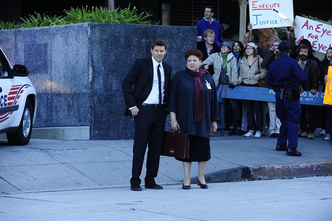 Bones : Foto David Boreanaz, Patricia Belcher