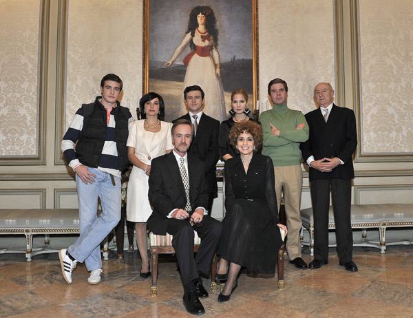Foto Marián Álvarez, Diego Martín, Natalia Sánchez, Adriana Ozores, Raúl Mérida, Carlos Hipolito