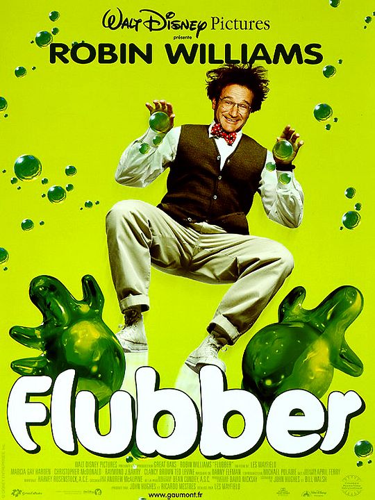 Flubber y el profesor chiflado : Cartel