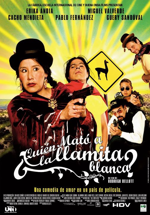 ¿Quién mató a la llamita blanca? : Cartel