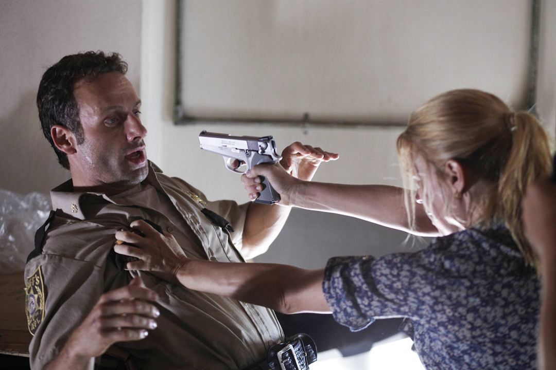 Foto Andrew Lincoln, Laurie Holden