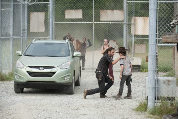 The Walking Dead : Foto Chandler Riggs, Andrew Lincoln
