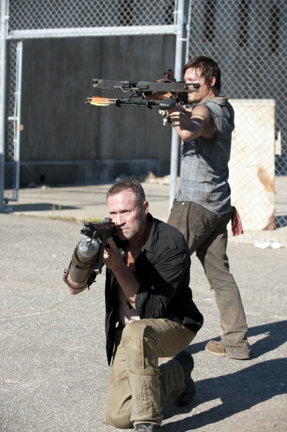 The Walking Dead : Foto Norman Reedus, Michael Rooker