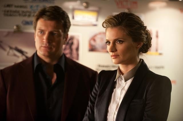 Castle : Foto Stana Katic, Nathan Fillion