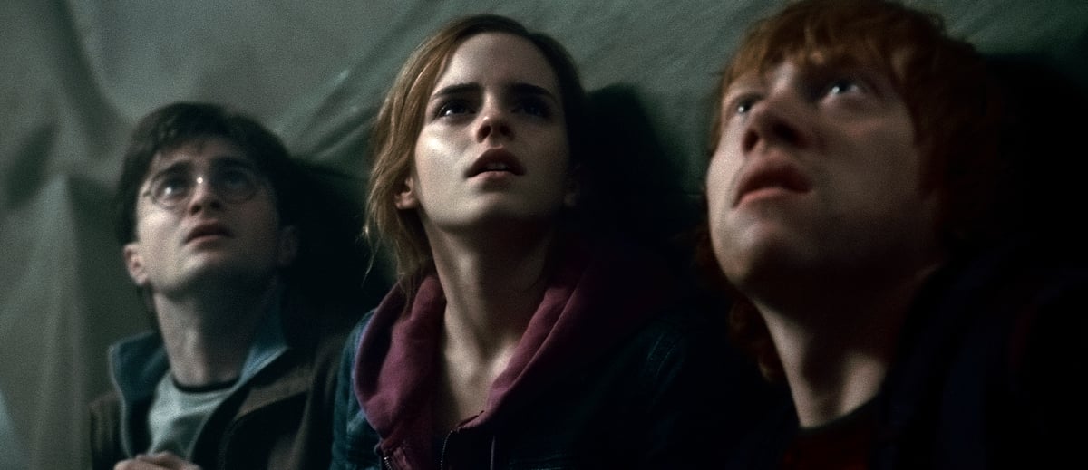 Harry Potter y las reliquias de la muerte: Parte 2 : Foto Daniel Radcliffe, Emma Watson, Rupert Grint