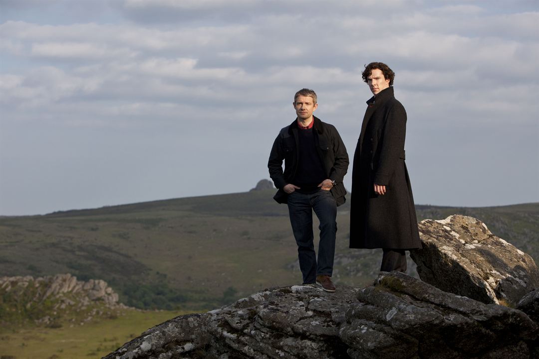 Sherlock : Cartel Benedict Cumberbatch, Martin Freeman