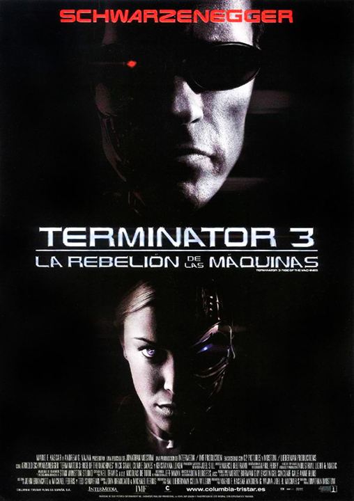 Terminator 3: La rebelión de las máquinas : Cartel