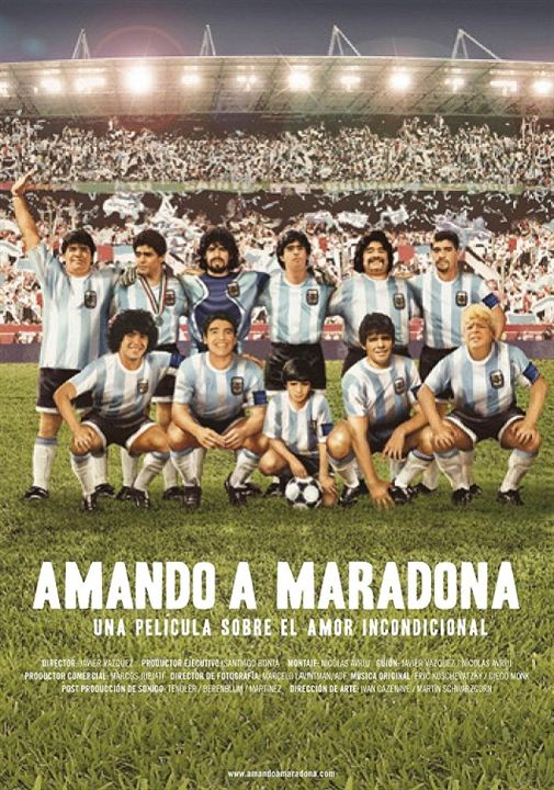 Amando a Maradona : Cartel