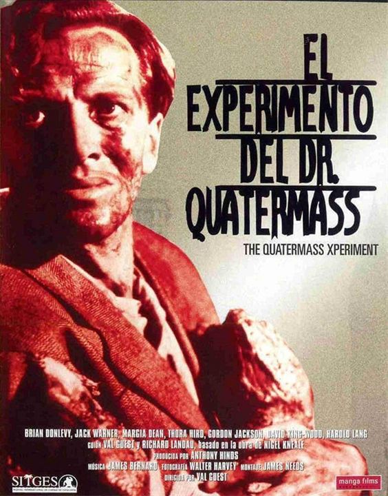 El Experimento del Dr. Quatermass : Cartel