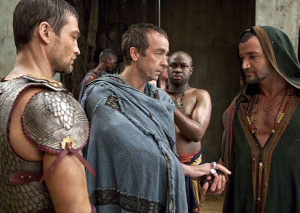Spartacus: Sangre y arena : Foto John Hannah, Andy Whitfield